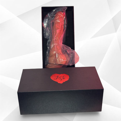 Realistic Silicone Dildo with Vibration, Remote Control & Suction Cup – Rechargeable