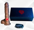 Realistic Silicone Dildo with Vibration, Remote Control & Suction Cup – Rechargeable